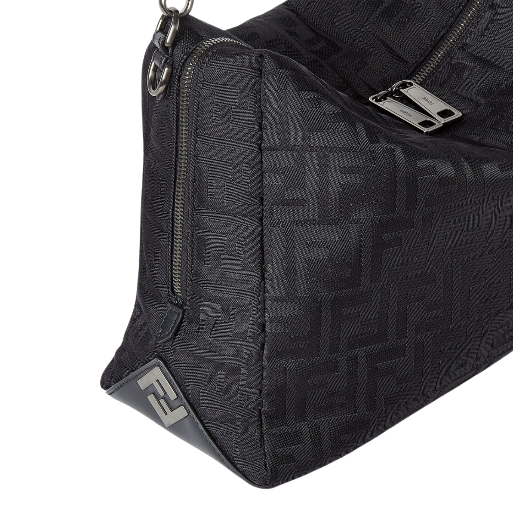 Lui Large FF Nylon Crossbody Bag