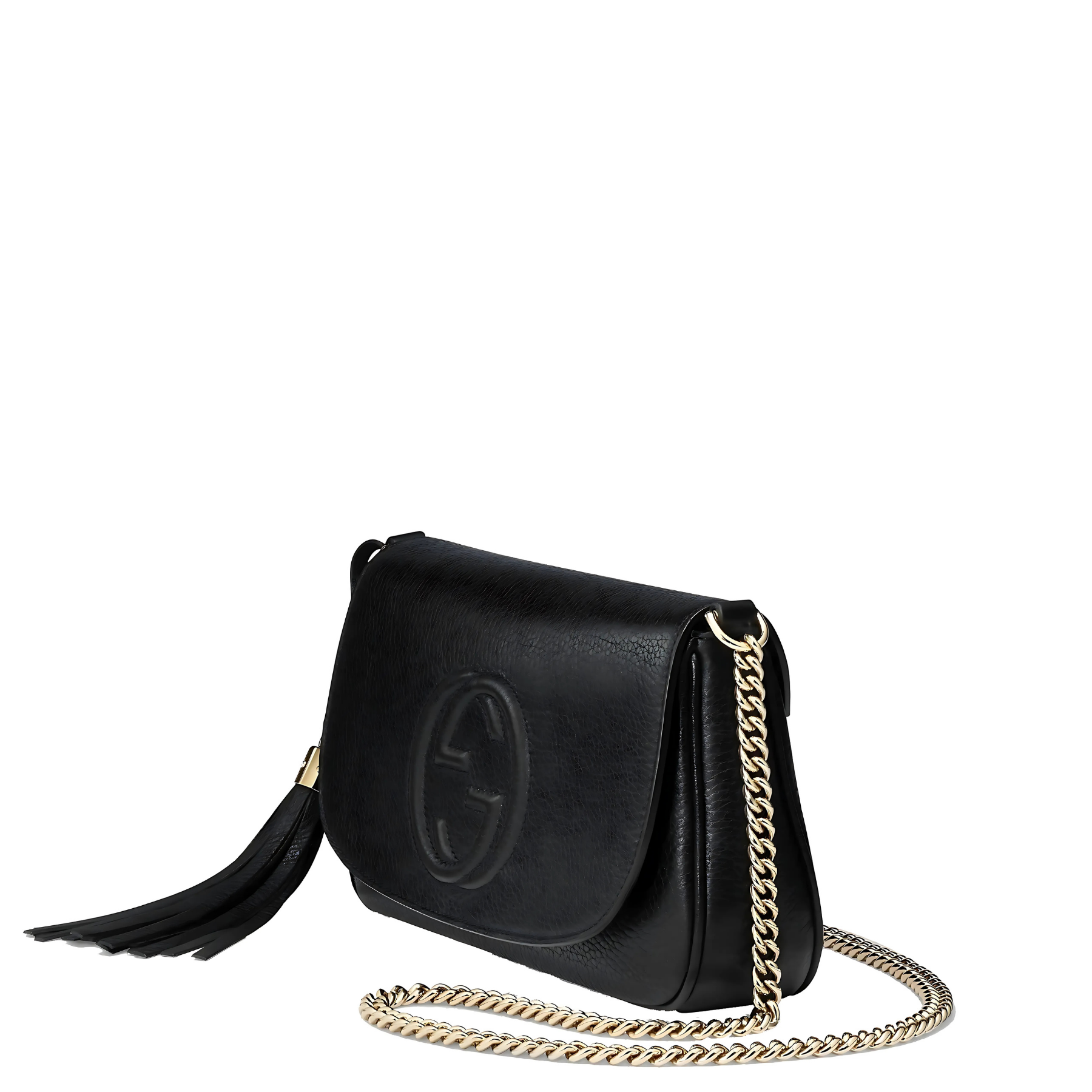 Soho Disco Leather GG Crossbody Bag