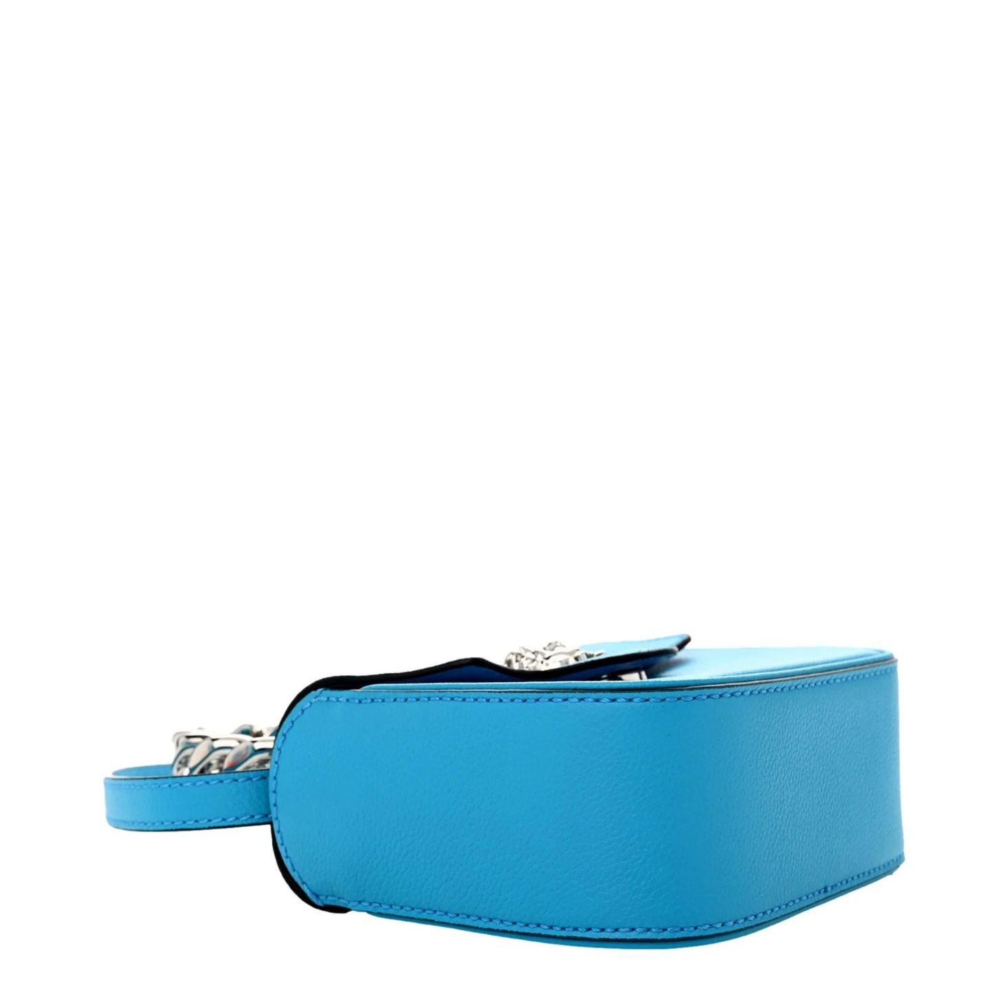 Blue La Medusa Mini Top-Handle Bag