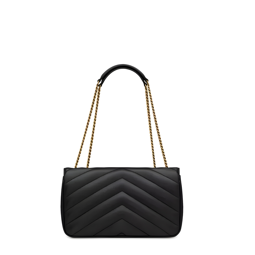 LouLou Small Matelassé Lambskin Shoulder Bag