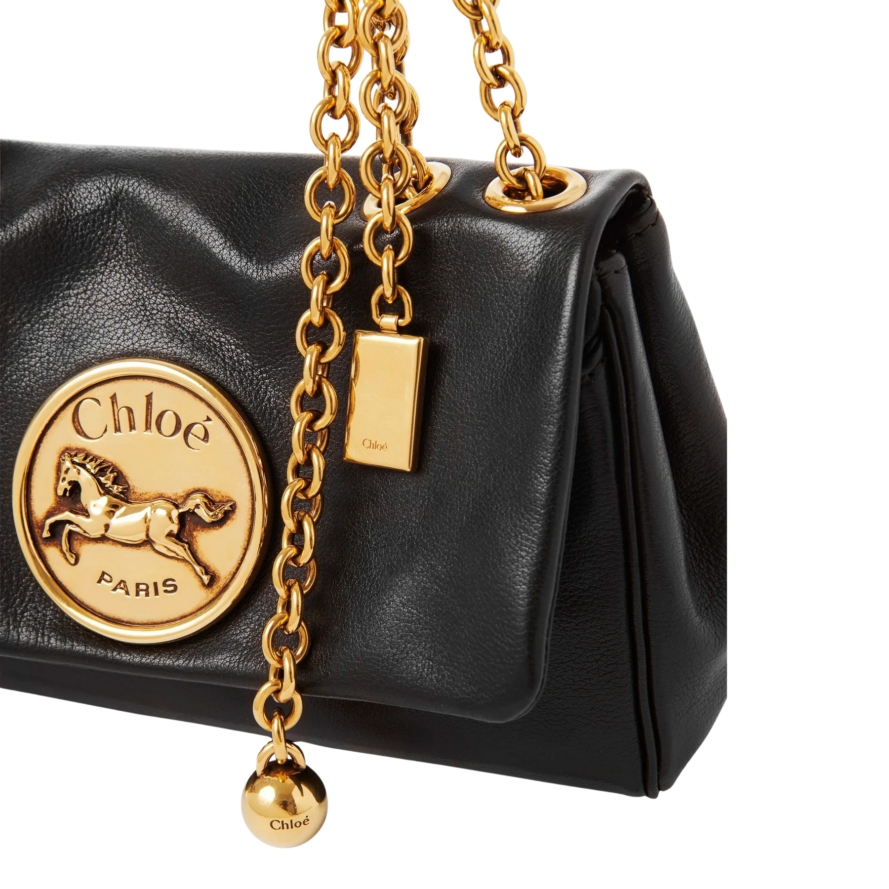 Heritage Grained Leather Shoulder Bag