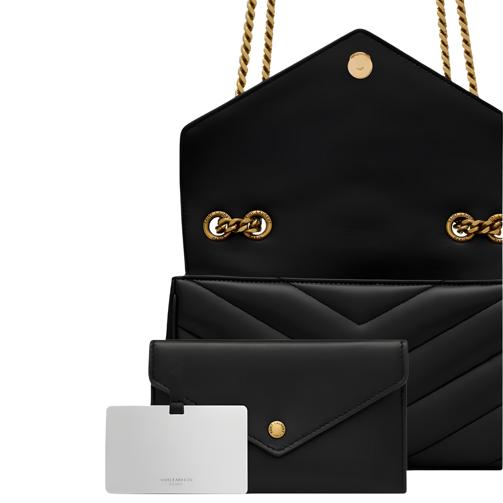 LouLou Small Matelassé Lambskin Shoulder Bag