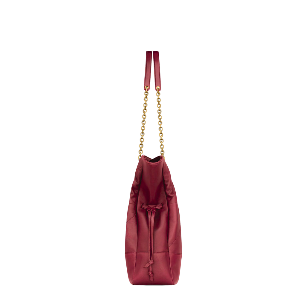 Jamie Lambskin Shoulder Bag with Carré Rive Gauche Stitching