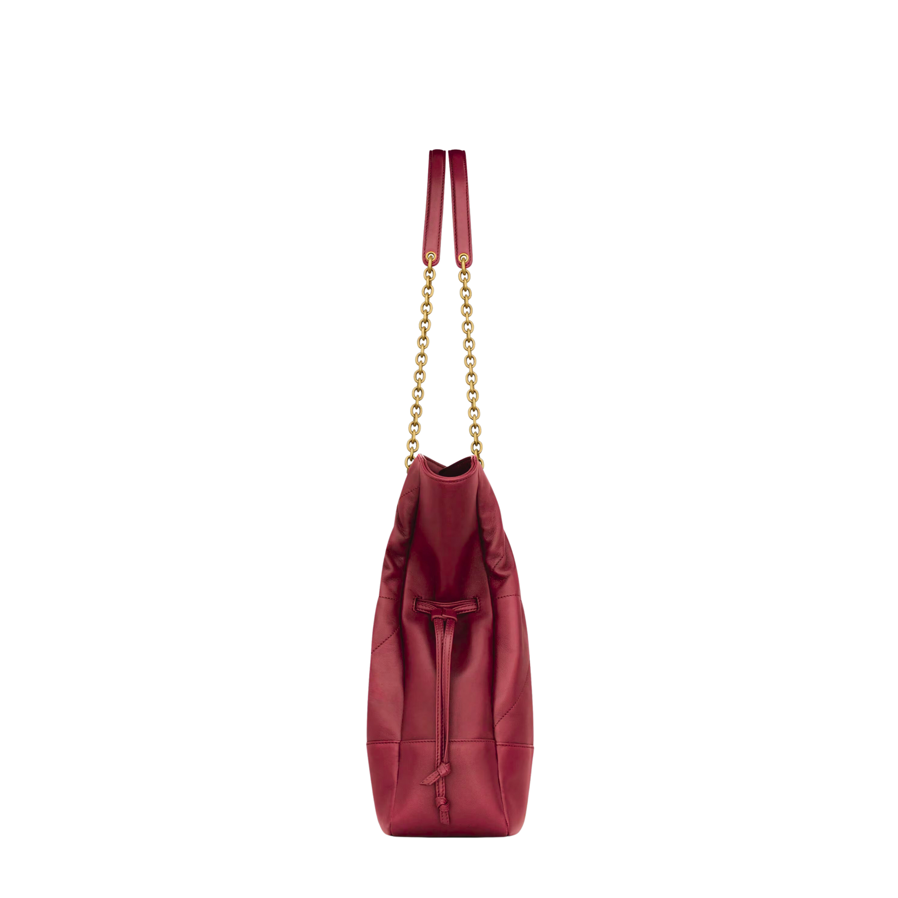 Jamie Lambskin Shoulder Bag with Carré Rive Gauche Stitching