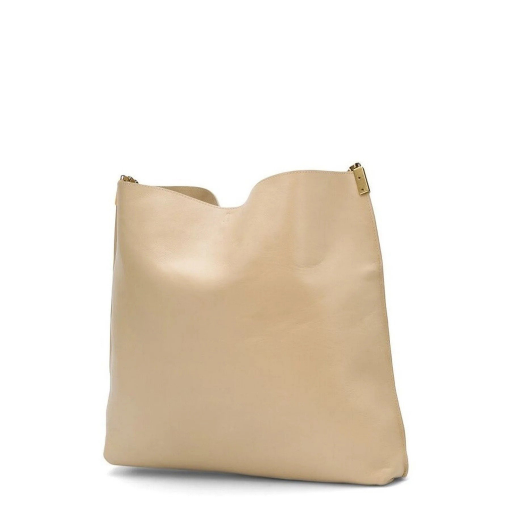 Suzanne Calfskin Leather Hobo Bag
