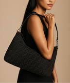 Lui Large FF Nylon Crossbody Bag
